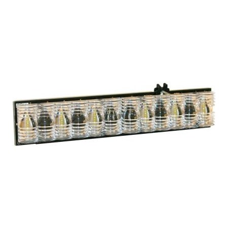 Buyers Products Clear Corner Strobe D-Fuser With 6 LED 3024636